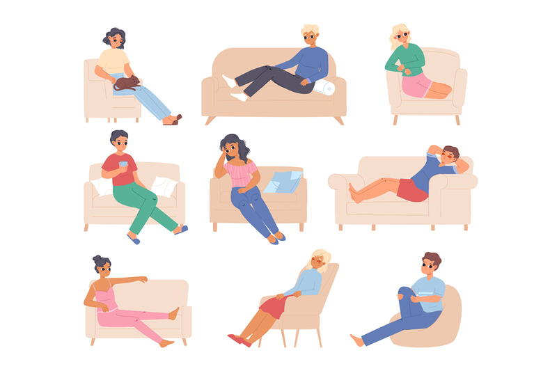 people-relax-sofa-and-chairs-relaxed-sitting-and-sleeping-adults-fla