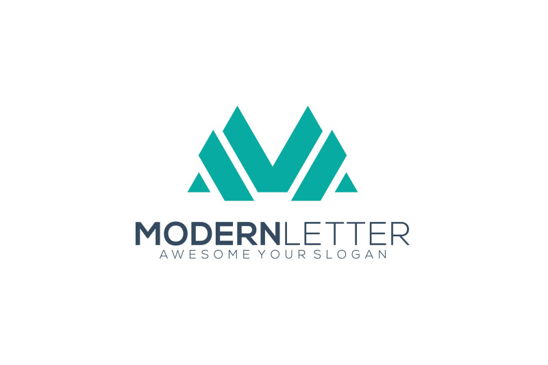 letter-v-or-m-vector-template-logo-design