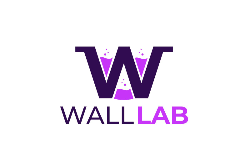 letter-w-laboratory-vector-template-logo-design