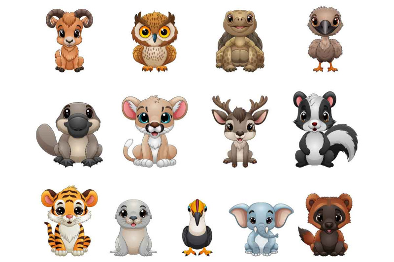 set-of-fourteen-little-animal-collection