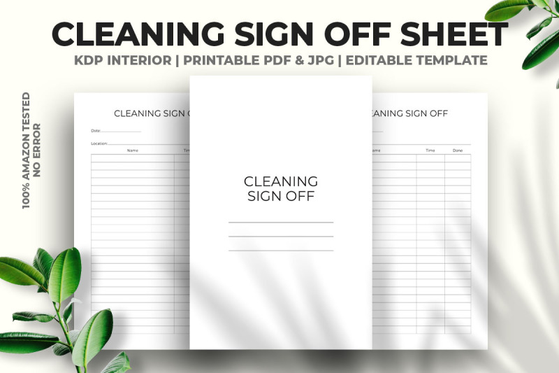 cleaning-sign-off-sheet-kdp-interior