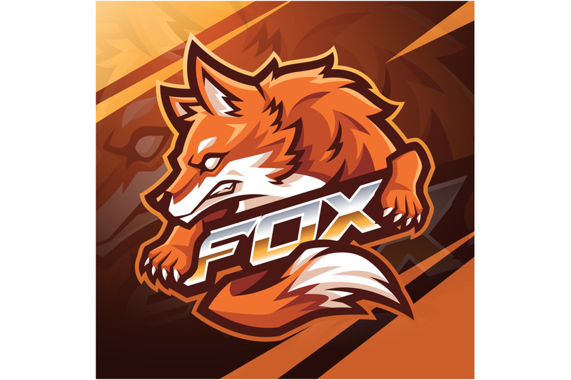 fox-esport-mascot-logo-design