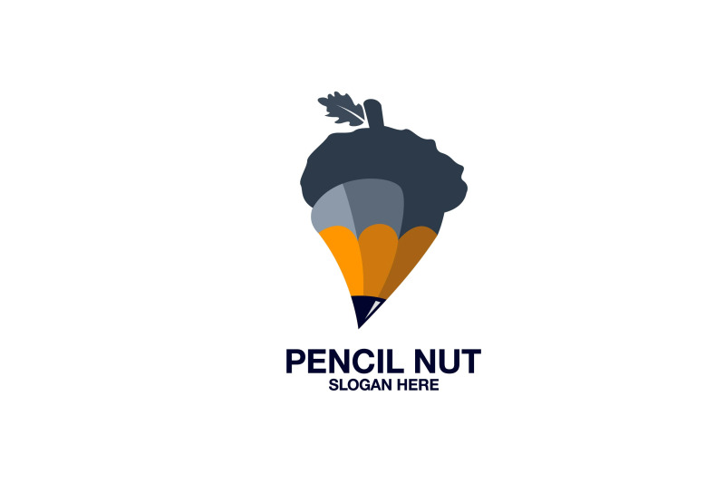 pencil-nut-vector-template-logo-design