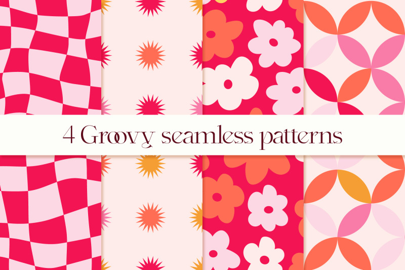 groovy-digital-papers-retro-seamless-patterns