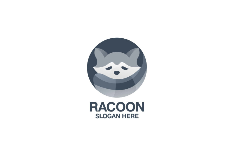 raccoon-vector-template-logo-design
