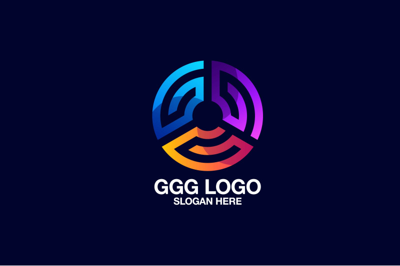 triple-letter-g-vector-template-logo-design