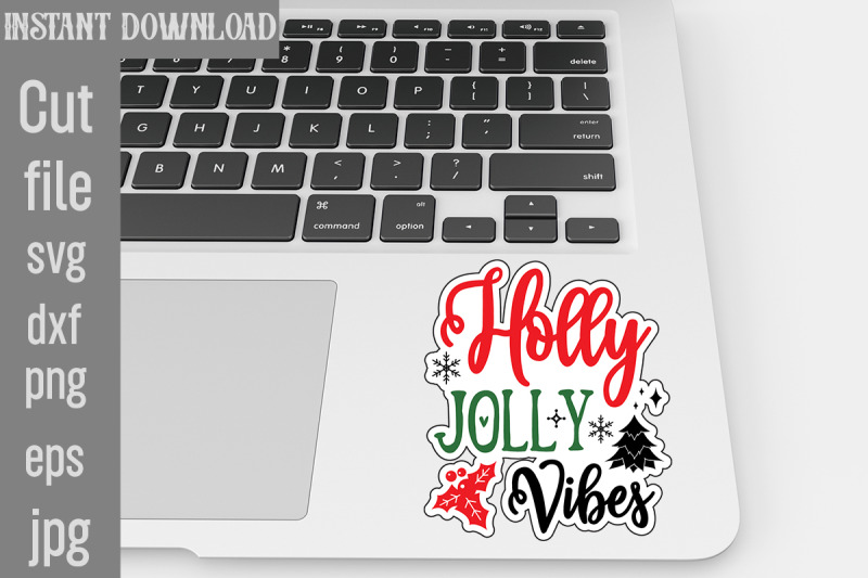 holly-jolly-vibes-svg-cut-file-christmas-stickers-svg-cut-file-bundle