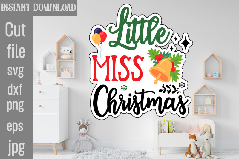 little-miss-christmas-svg-cut-file-christmas-stickers-svg-cut-file-bu