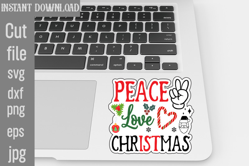 peace-love-christmas-svg-cut-file-christmas-stickers-svg-cut-file-bun