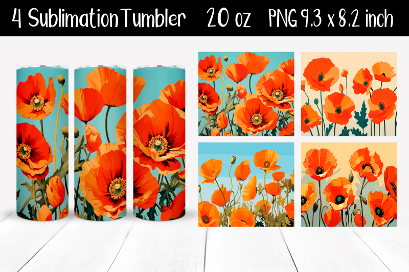 set-poppies-sublimation-tumbler-wrap-20-oz