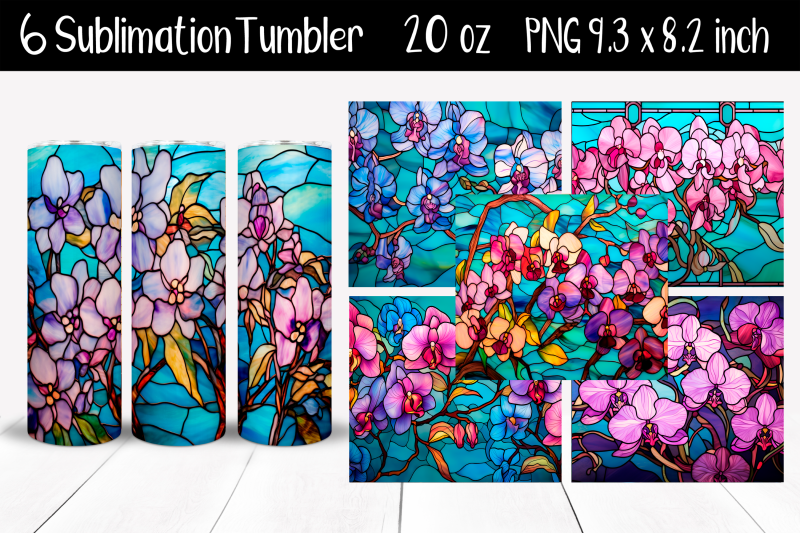 set-stained-glass-orchids-sublimation-tumbler-wrap-20