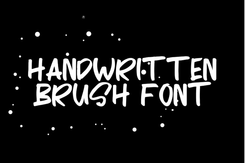 breakout-handwritten-brush-font