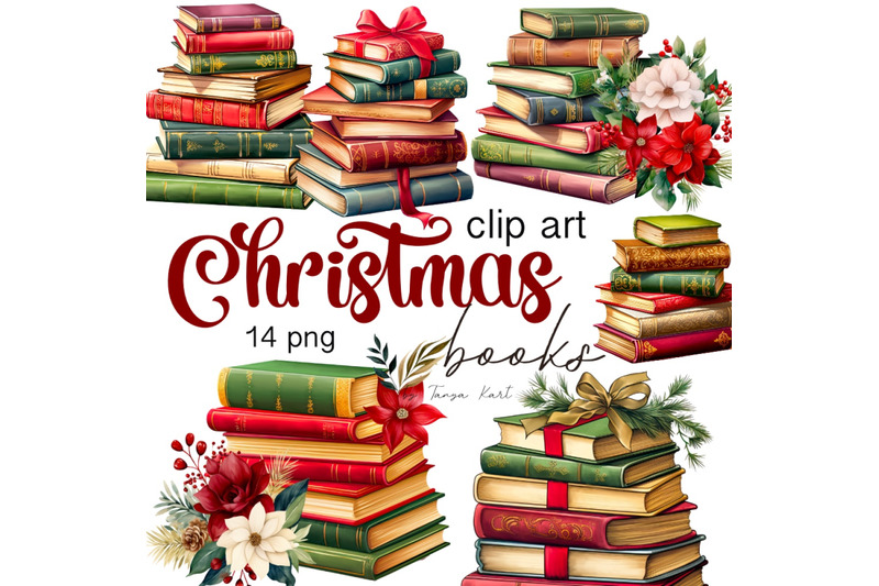 classic-christmas-book-stack-vintage-book-clipart