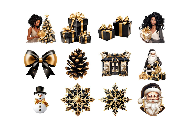 christmas-digital-fashion-clipart-bundle-holiday-glam-clipart