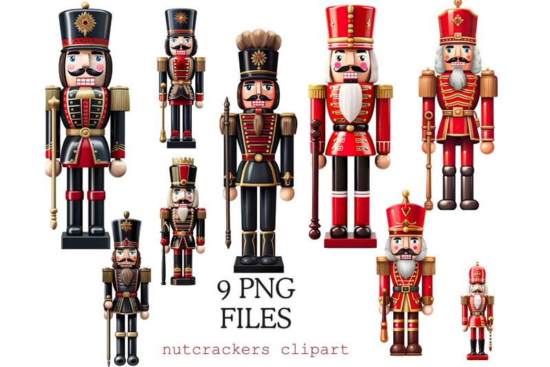 christmas-red-and-black-nutcracker-png-clipart