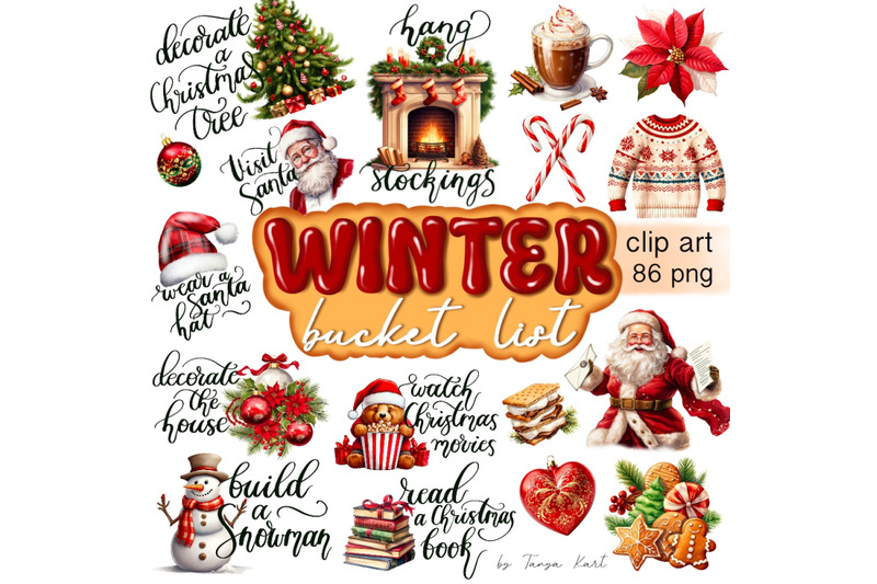 winter-bucket-list-activities-christmas-digital-clipart-bundle