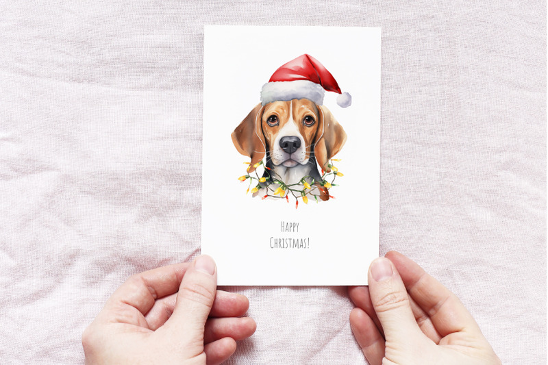 christmas-beagle