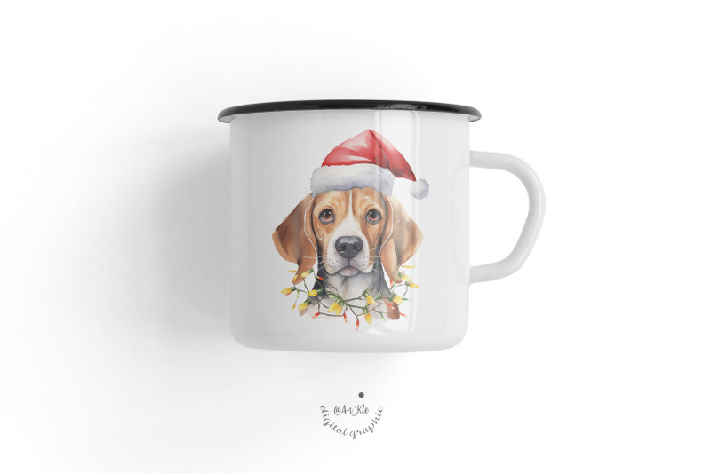 christmas-beagle