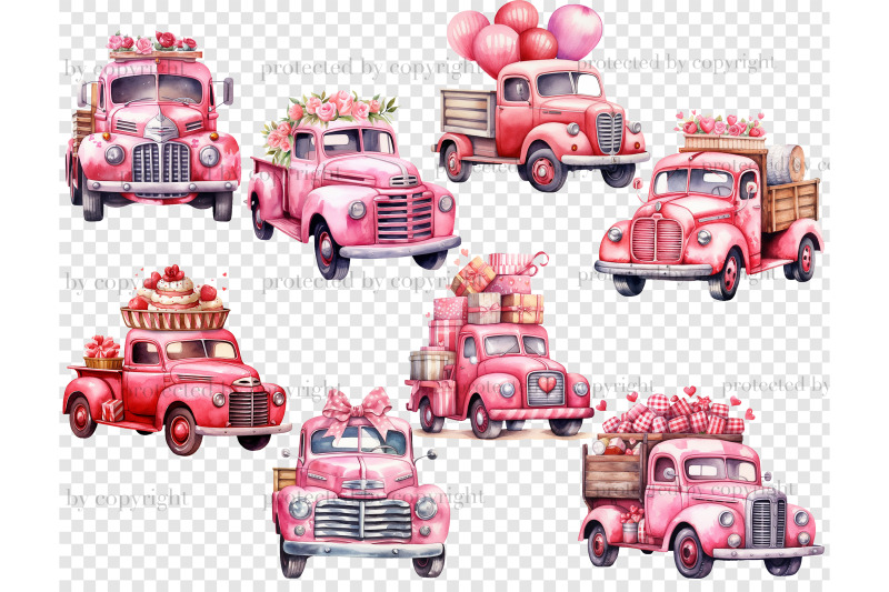 pink-valentine-truck-clipart-love-clipart-bundle