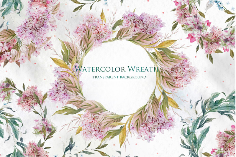 15-watercolor-hydrangea-wreath