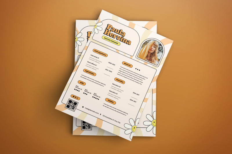 colorful-70s-resume