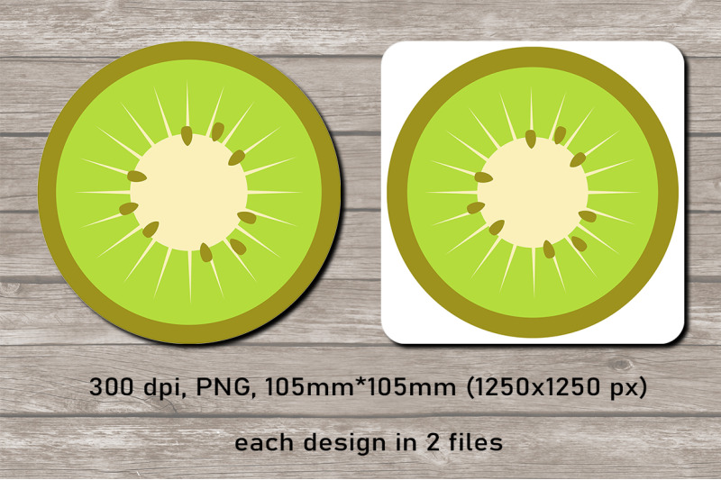 fruits-coaster-sublimation-design-bundle