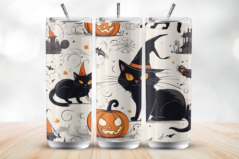 black-cat-witch-halloween-20oz-tumbler-wrap