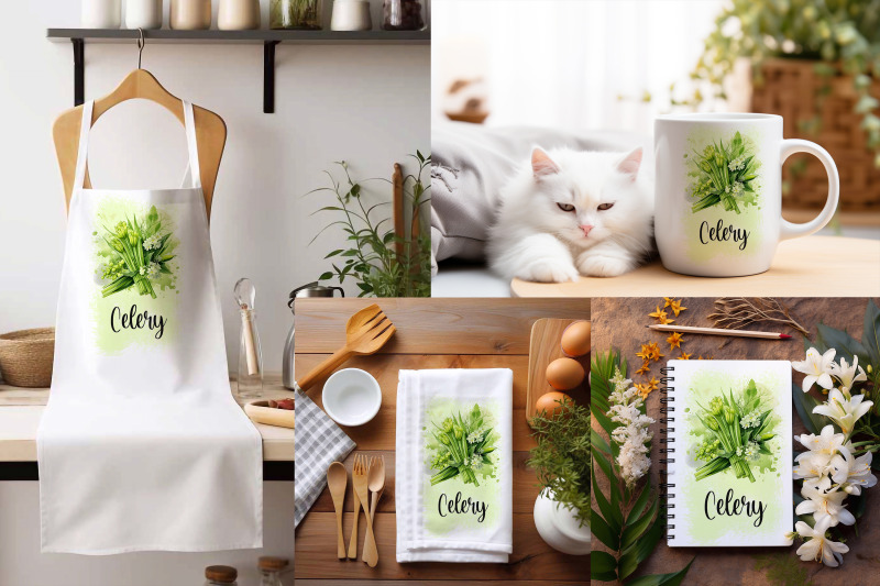 celery-png-kitchen-dish-towel-sublimation