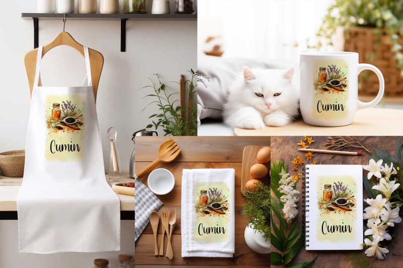 cumin-png-kitchen-dish-towel-sublimation