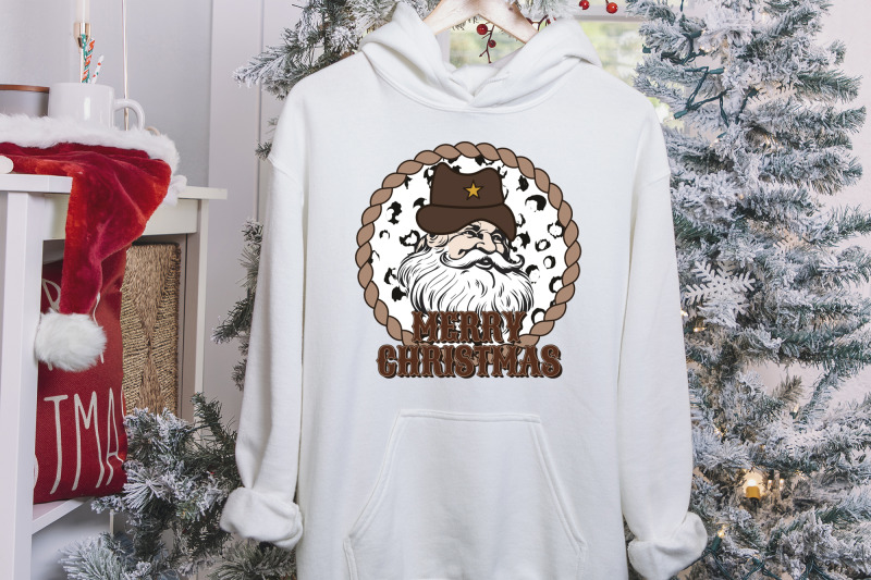 western-merry-christmas-sublimation-png