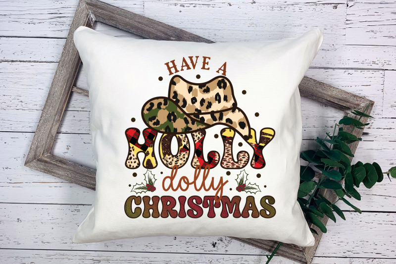 have-a-holly-dolly-christmas-sublimation