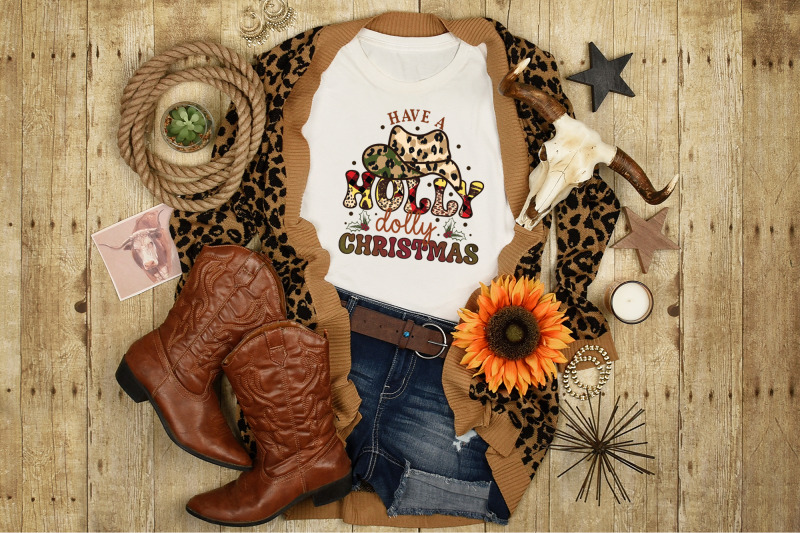 have-a-holly-dolly-christmas-sublimation