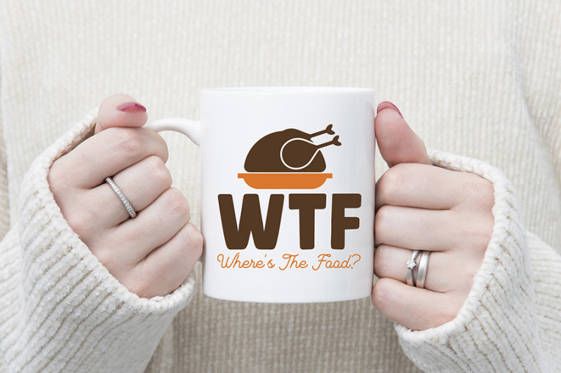 wtf-where-039-s-the-food-turkey-svg-design