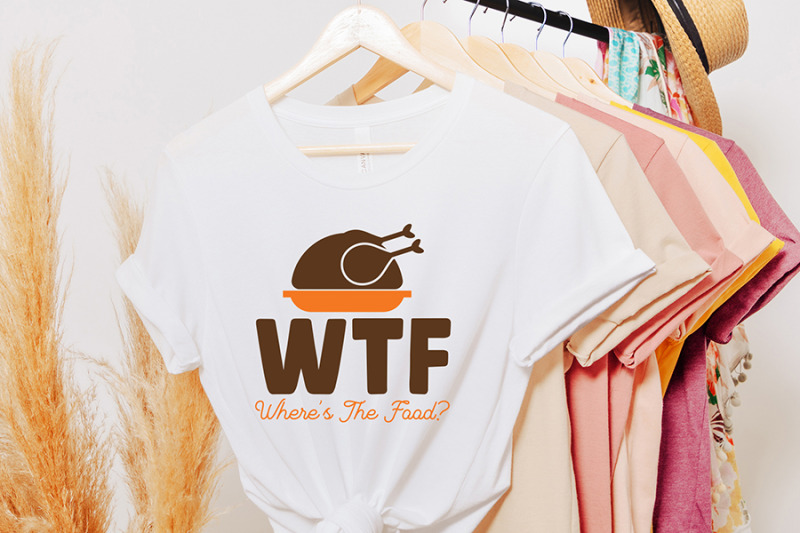 wtf-where-039-s-the-food-turkey-svg-design