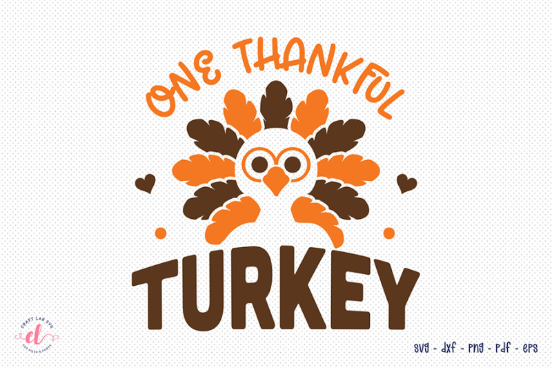 one-thankful-turkey-svg