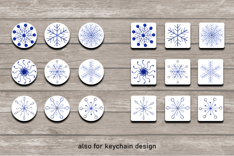 snowflake-coasters-sublimation-design-bundle