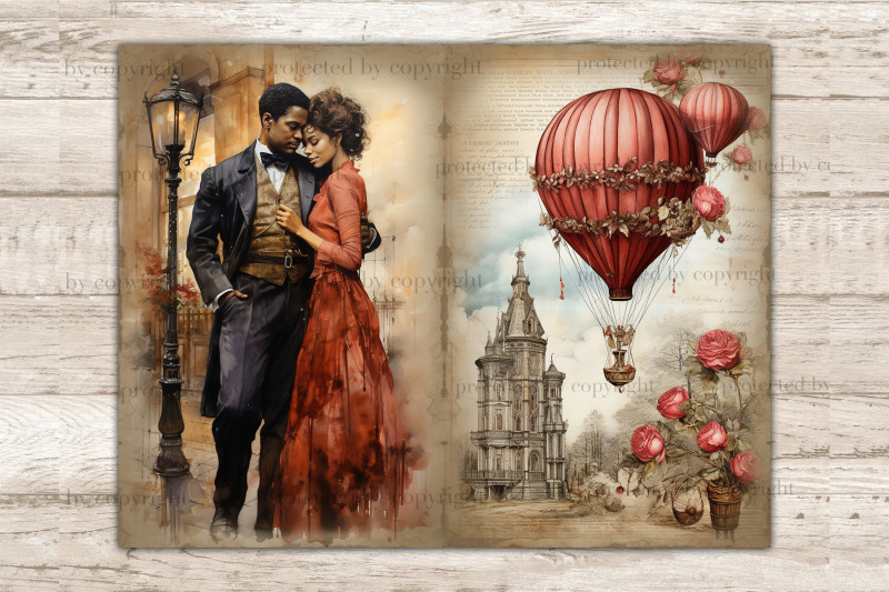 valentines-day-junk-journal-paper-victorian-digital-art