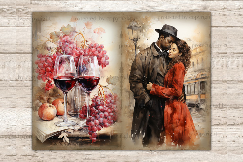 valentines-day-junk-journal-paper-victorian-digital-art