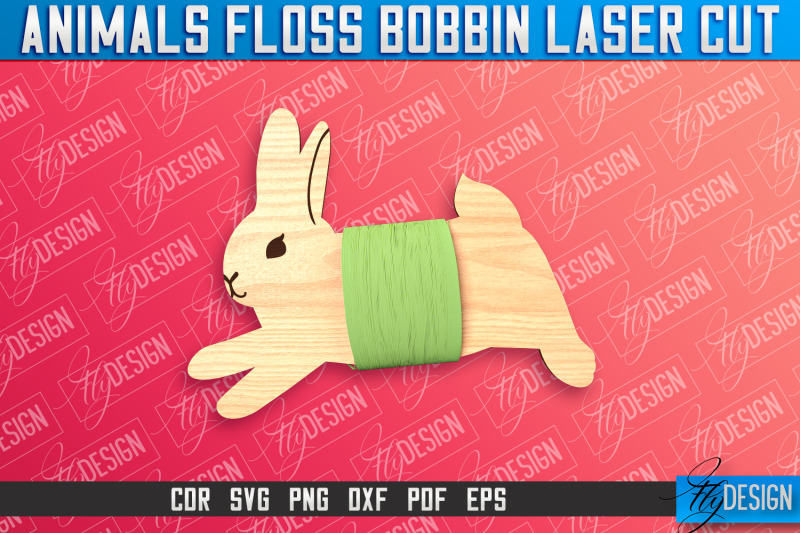 rabbit-floss-bobbins-laser-cut-laser-cut-design-cnc-file