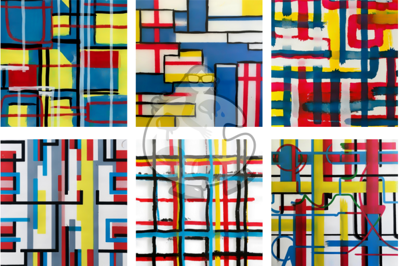 manic-mondrian-acrylic-abstract-art-papers