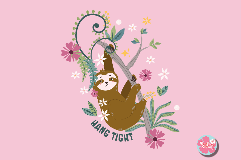 hang-tight-sloth-sublimation-png-sloth-png-clipart-cute-png