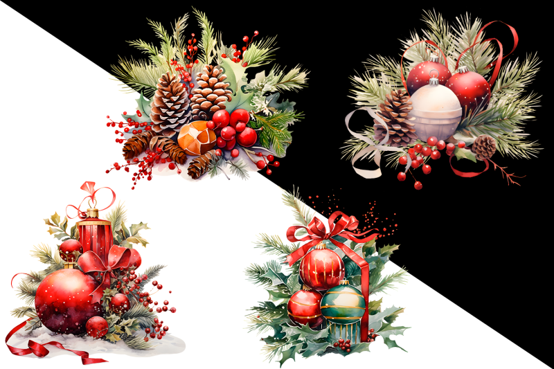 watercolor-christmas-flowers-clipart