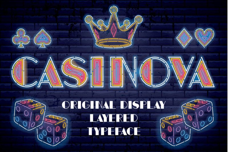 casinova-layered-font