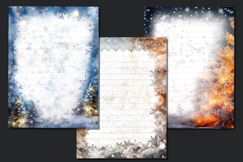 set-of-christmas-pages-a4