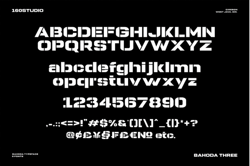 bahoda-modern-logo-font-collection