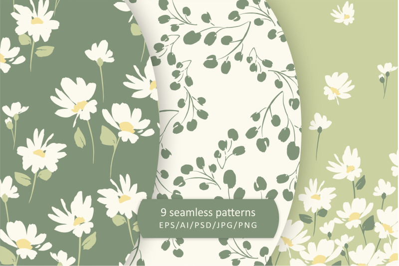 cute-daisies-seamless-patterns
