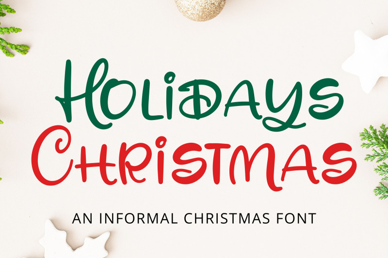 holidays-christmas-an-informal-font