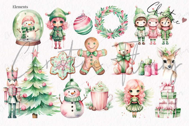pink-amp-green-pastel-christmas-bundle