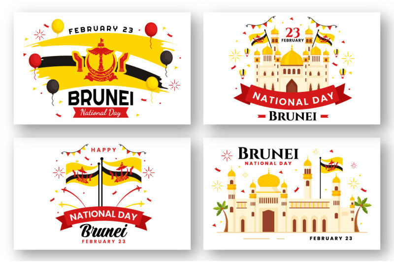 13-brunei-darussalam-national-day-illustration