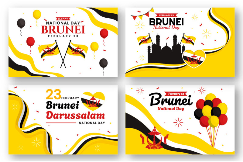 13-brunei-darussalam-national-day-illustration